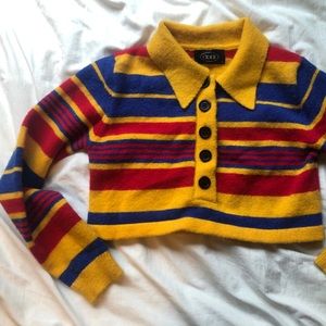 Cider Crop Top Long Sleeve